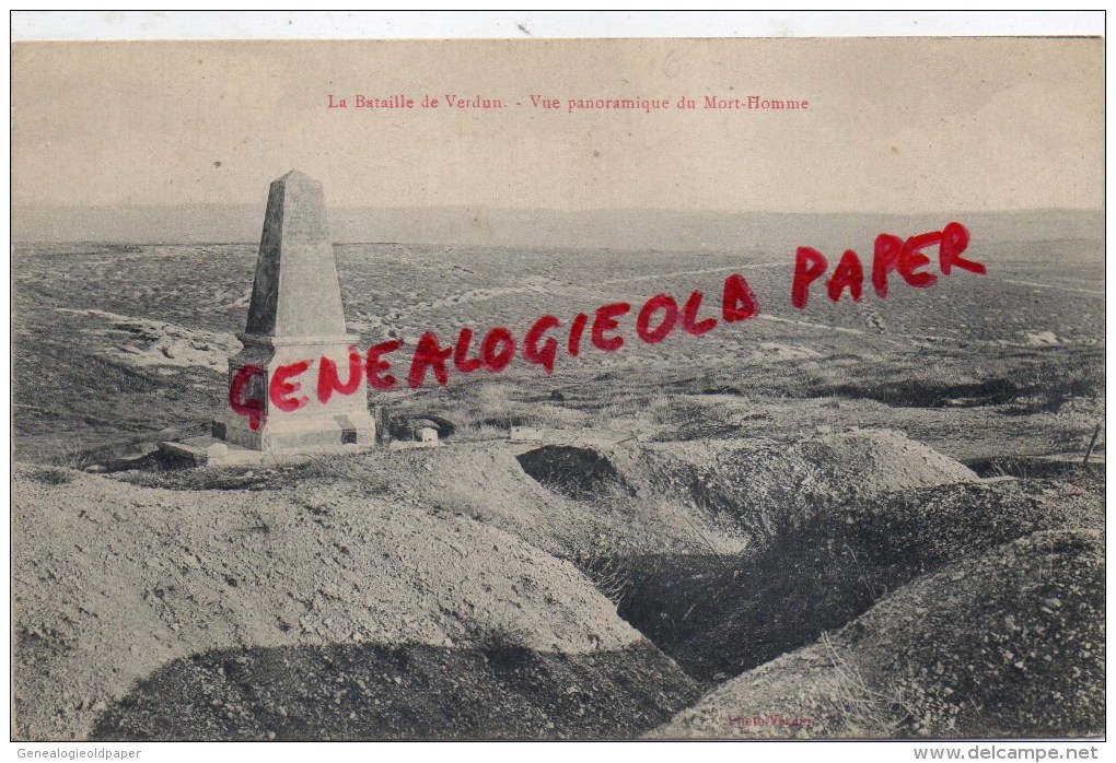 55 - VERDUN - VUE PANORAMIQUE DU MORT HOMME - Verdun