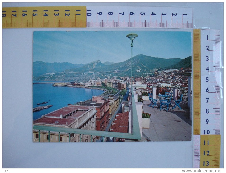 SALERNO  PANORAMA  - VIAGGIATA 1967  *(cam 2293 - Salerno