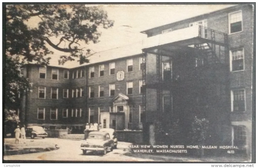 USA - MASSACHUSETTS - WAVERLEY - WOMEN NURSES HOME McLEAN HOSPITAL - Autres & Non Classés