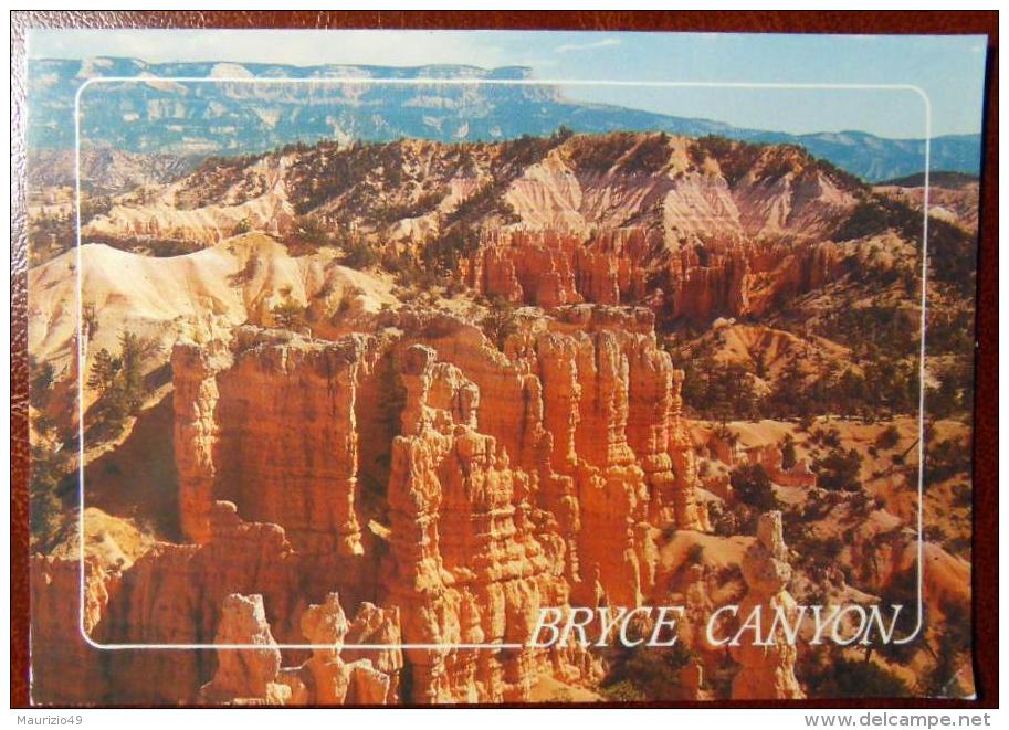 UNITED STATES 1993 19 Luglio LAS VEGAS BRYCE CANION NATIONAL PARK Cartolina Viaggiata X LECCE ITALIA  - VEDI FOTO - Bryce Canyon