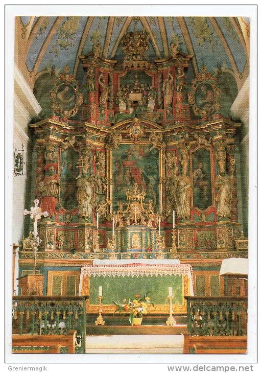 73 - Eglise D´Hauteville Gondon - Retable Majeur - Style Baroque - Otros & Sin Clasificación