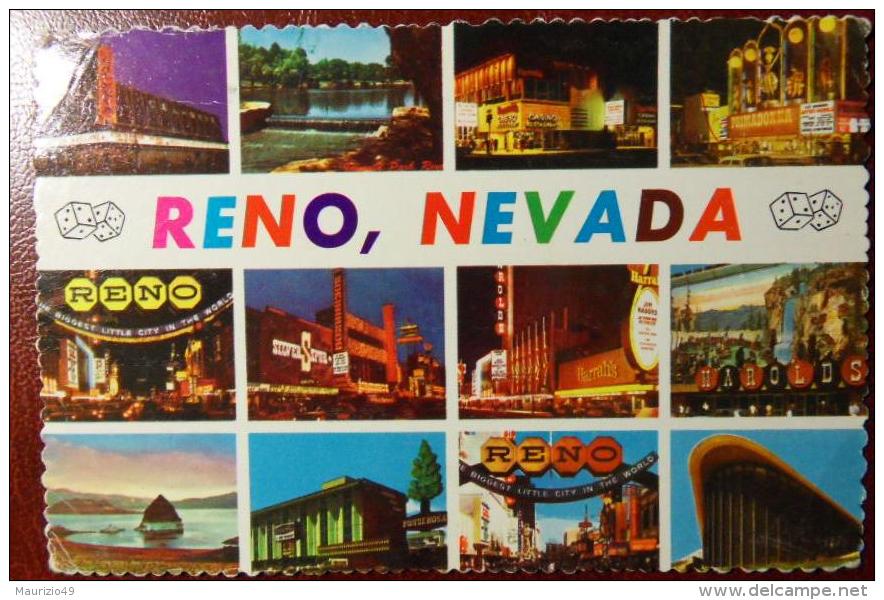 UNITED STATES 1979 2 Settembre RENO Cartolina Viaggiata X BRUXELLES BELGIO - VEDI FOTO - Reno