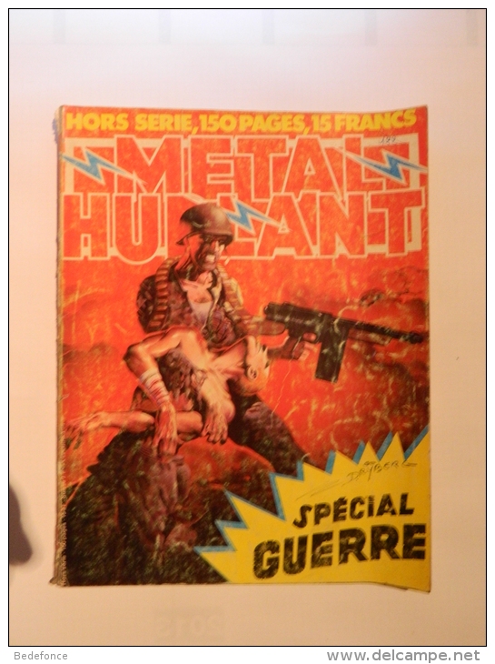 Métal Hurlant - 42 Bis - Spécial Guerre, Dont Chaland, Druillet, Ceppi, Caro, ... - Métal Hurlant