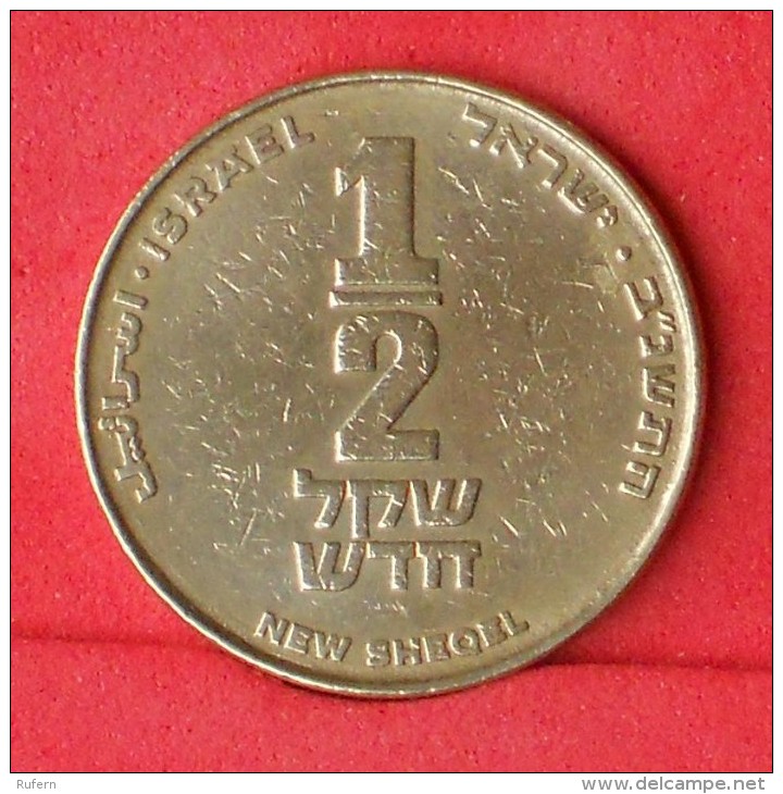 ISRAEL  1/2  NEW SHEQUEL  1992   KM# 159  -    (Nº09500) - Israel