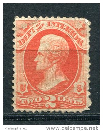 USA Dienst Nr.16         O  Used       (4459) - Officials