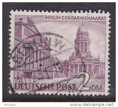 Germany Berlin 1949 Definitive 2DM Gendarmen Square Used - Gebraucht