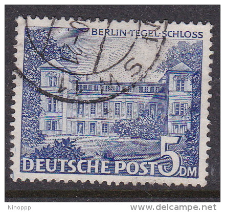 Germany Berlin 1949 Definitive 5DM Tegel Castle Used - Used Stamps