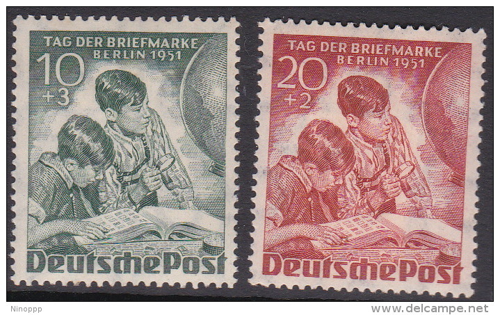 Germany Berlin 1951 Stamp Day Mint Never Hinged - Unused Stamps