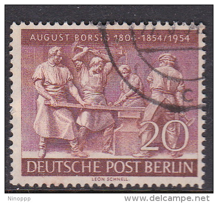 Germany Berlin 1954 Centenary Of The Death Of August Borsig Used - Gebraucht