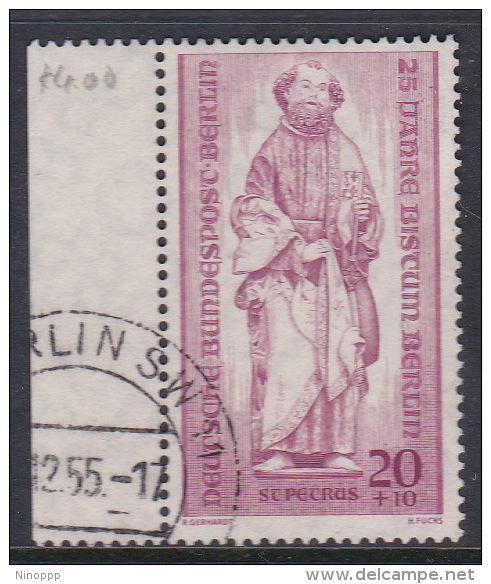 Germany Berlin 1955 25 Years Bishop Of Berlin Used Stamp - Used Stamps