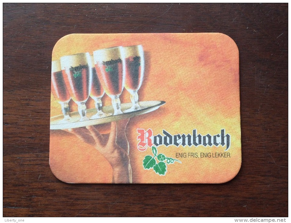 RODENBACH Enig Fris, Enig Lekker ( Sous Bock / Coaster / Onderlegger ) Zie Foto´s Voor Detail ! - Sous-bocks