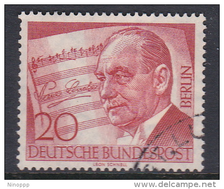 Germany Berlin 1956 Paul Lincke Used - Used Stamps