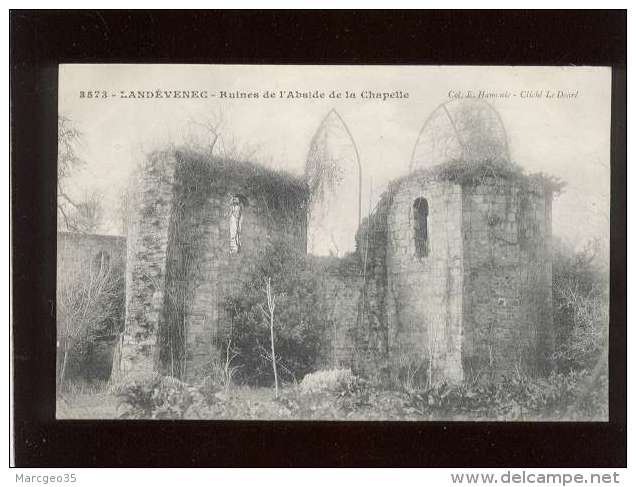 29 Landévennec Ruines De L'abside De La Chapelle édit. Hamonic N° 3573 - Landévennec