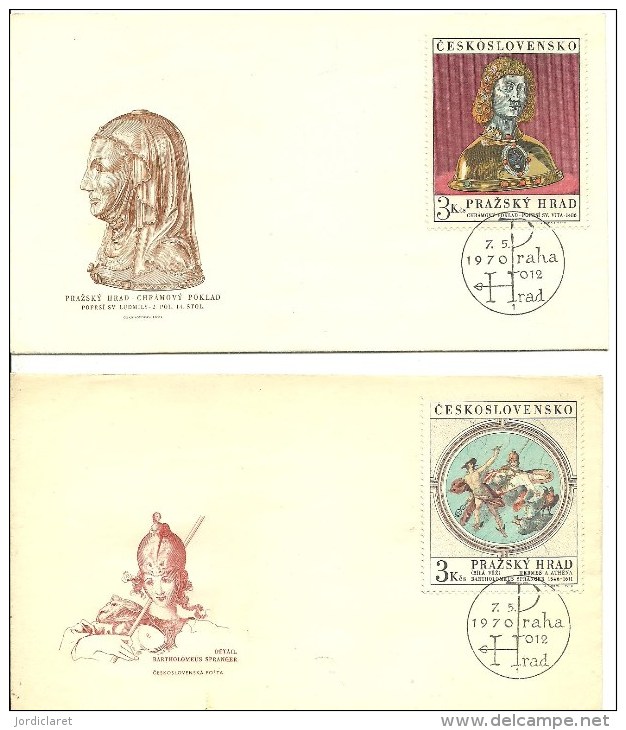 FDC 1970 - Essais & Réimpressions