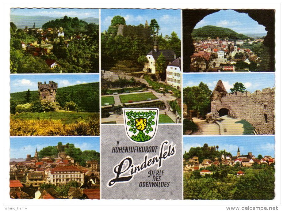 Lindenfels - Mehrbildkarte 1 - Odenwald