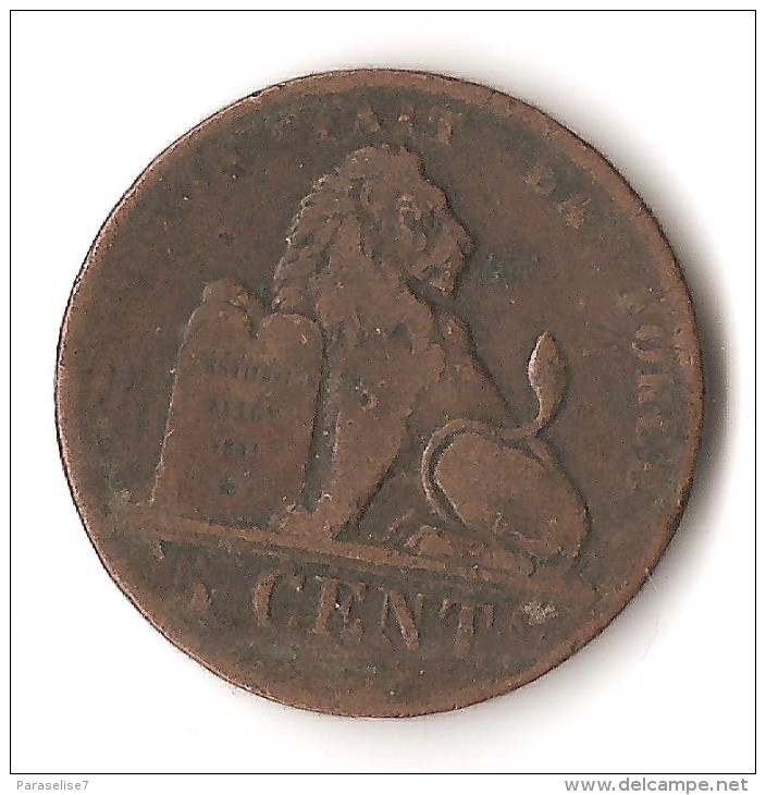 BELGIQUE 5 CENT 1834 - 5 Cent