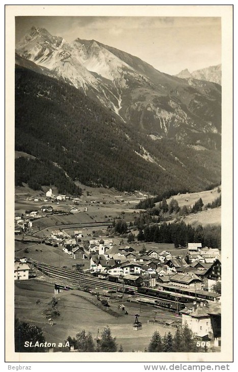 ST ANTON AM ARLBERG          VUE GENERALE   GARE - St. Anton Am Arlberg