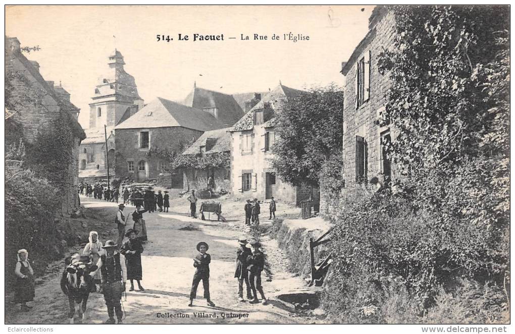 Le Faouet    56     La Rue De L'Eglise - Le Faouet