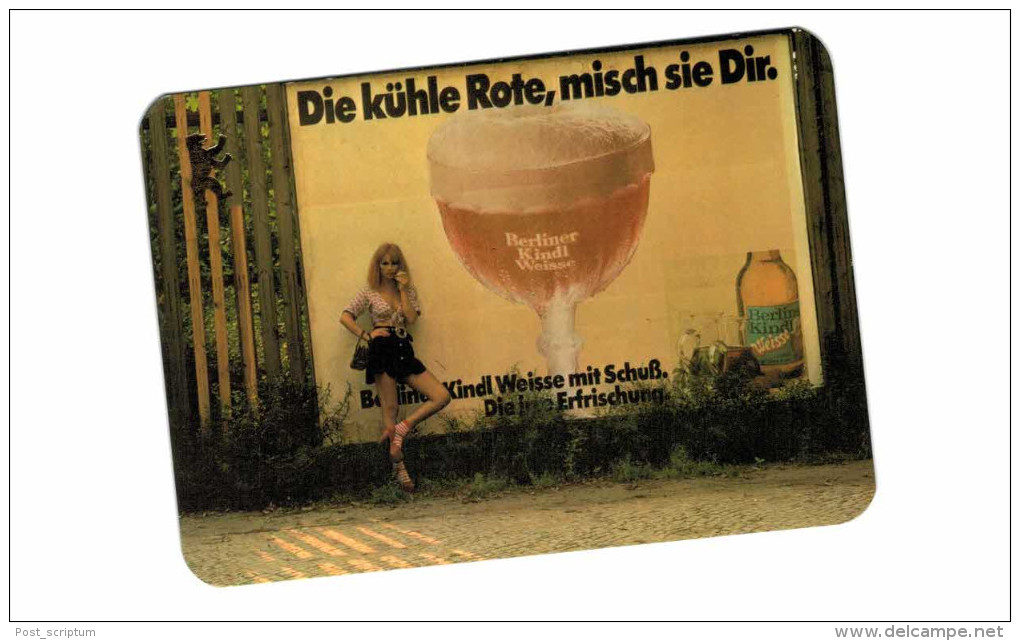 Thème - Pub - Bière Berliner Kindl Weisse - Publicité