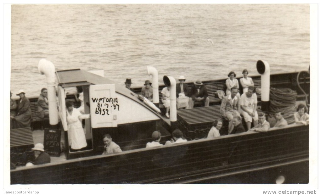 BOURNEMOUTH Photographer - VICTORIA 31.07.1937 - PLEASURE CRAFT  - - Bournemouth (avant 1972)