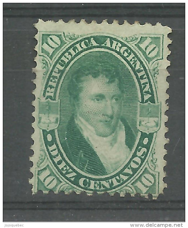 Argentine Neufs Avec Charniére MINT HINGED 1867 GEN. BELGRANO - Unused Stamps