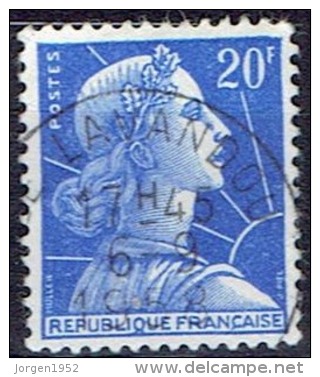 FRANCE # STAMPS FROM YEAR 1955 STANLEY GIBBONS 1238b - Oblitérés