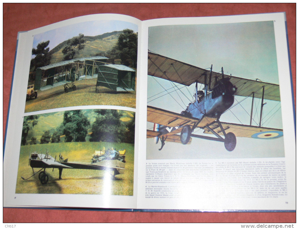 AVIONS ET MODELES REDUITS  AVIONS DE CHASSE GUERRE WW1 /  WW2 / 124 PHOTOS DE MAQUETTES  EDITIONS  DOCUMENTAIRES ALPHA