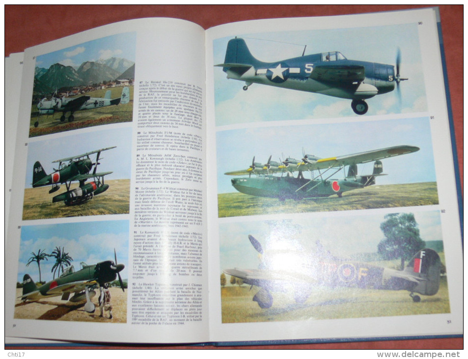 AVIONS ET MODELES REDUITS  AVIONS DE CHASSE GUERRE WW1 /  WW2 / 124 PHOTOS DE MAQUETTES  EDITIONS  DOCUMENTAIRES ALPHA