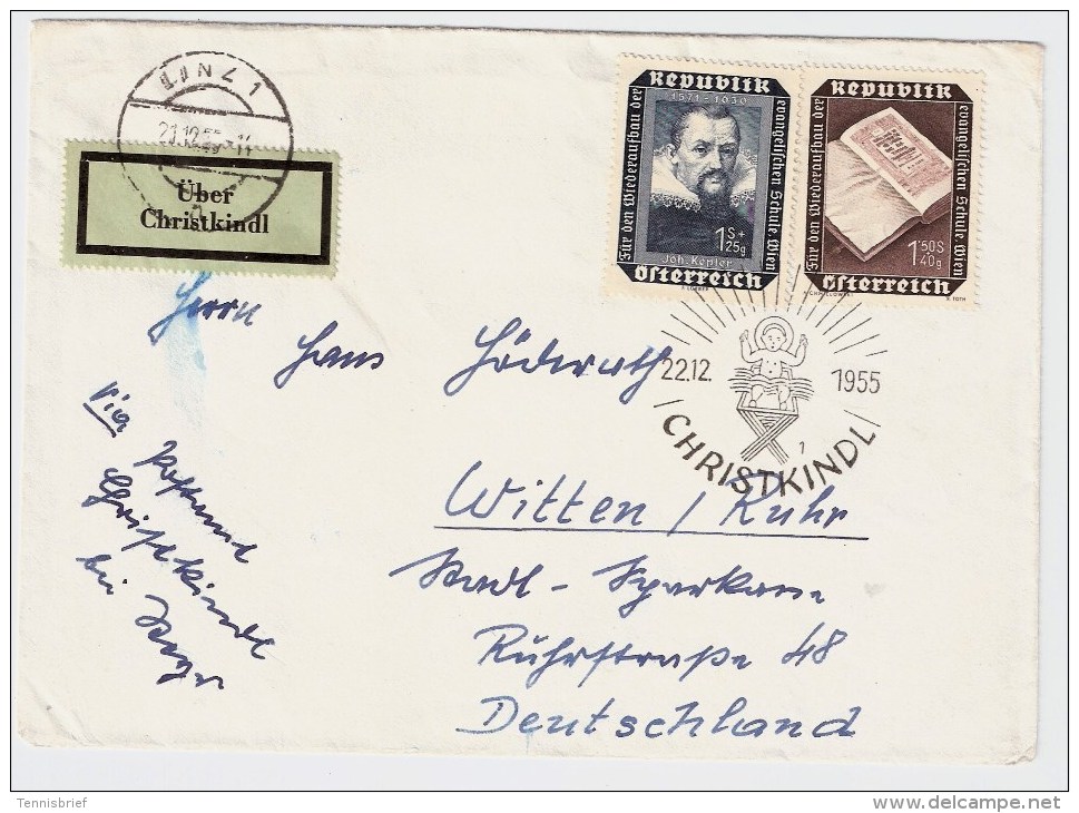 Österreich, 1955, " Christkindl ", S675 - Briefe U. Dokumente