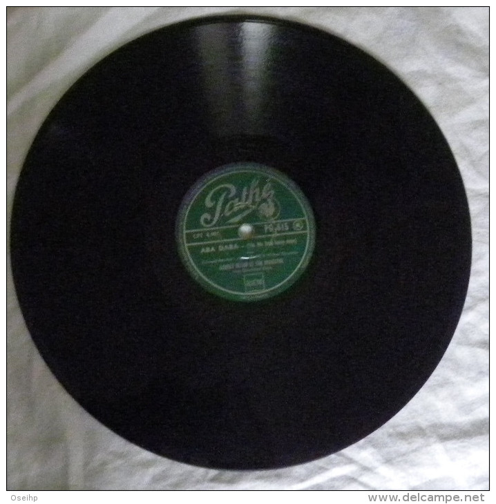 Disque Vinyle 78T Jacques HELIAN Et Son Orchestre CHIC ABA DABA 78 Tours Pathé PG 615 - 78 Rpm - Schellackplatten