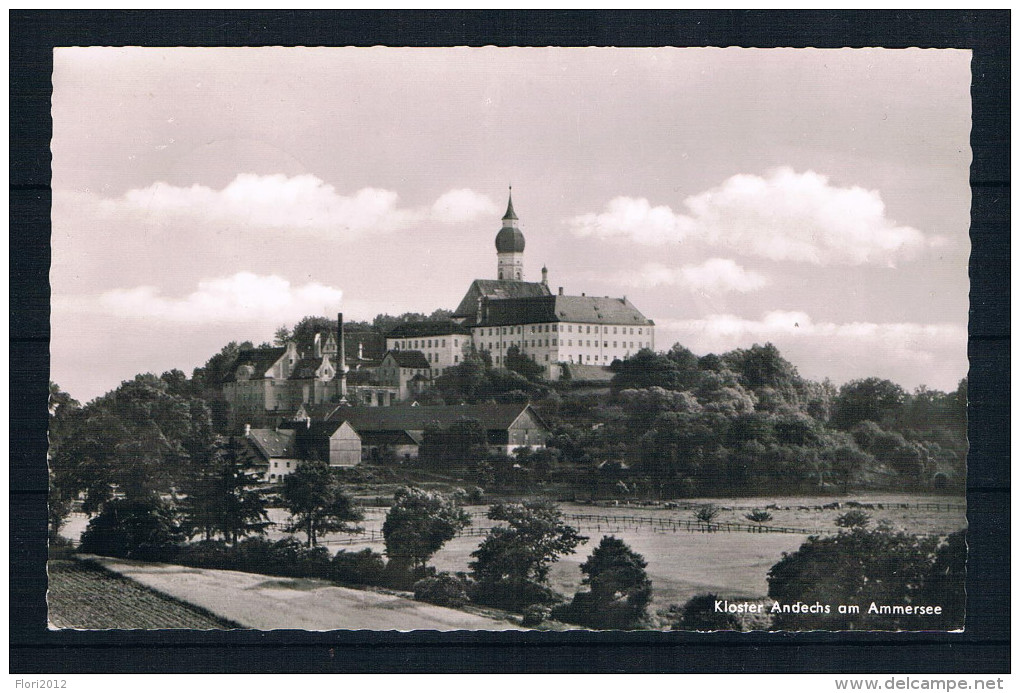 (695) AK Rokokokirche Kloster Andechs - Aichach
