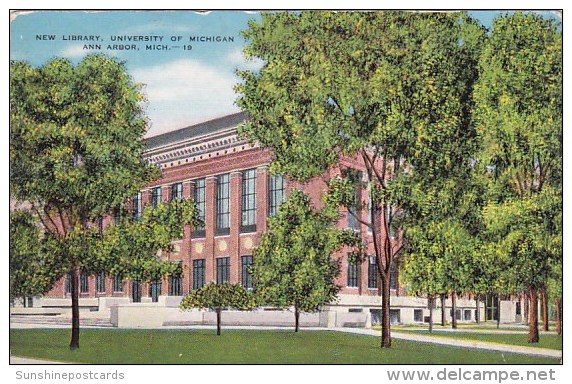 New Library University Of Michigan Ann Arbor Michigan - Ann Arbor