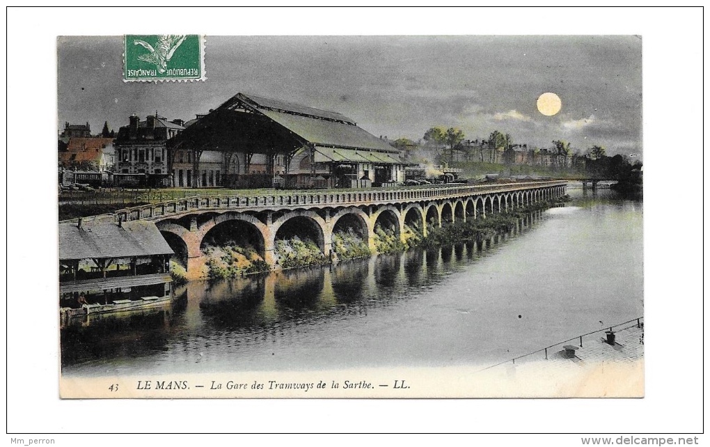 (1361-72) Le Mans - La Gare Des Tramways De La Sarthe - Le Mans