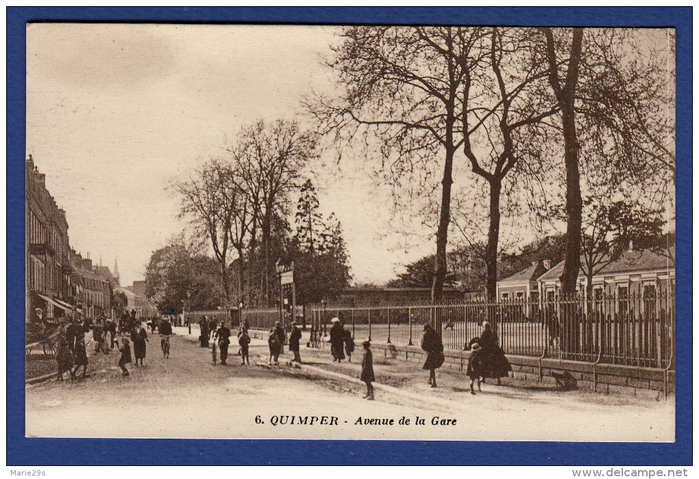 29 QUIMPER Avenue De La Gare - Animée - Quimper