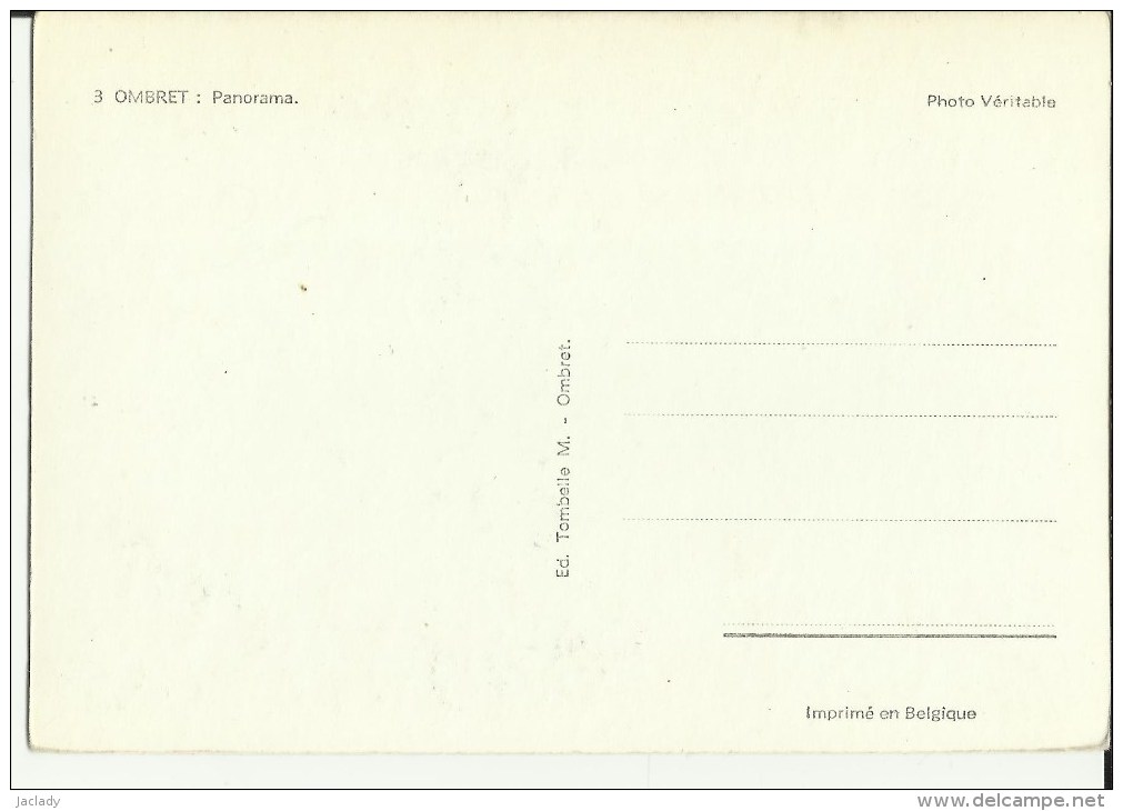 Ombret -- Panorama.    (2 Scans) - Amay