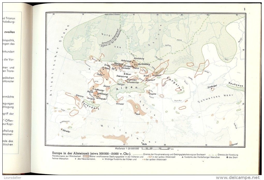 NEVER GEFCHICHTZ UND KULTURATLAS Von Der URZEIT ZUR GEGENWART 1950 - Enciclopedie
