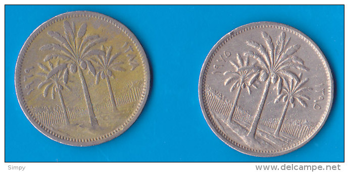 IRAQ  - 50 Fils 1970, 1975, - Irak