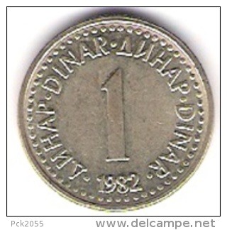 Jugoslawien 1 Dinar N-Me 1982 Schön Nr.83 / KM 86 - Yugoslavia