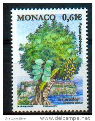 Monaco 2014 - Caroubier / Carob Tree - MNH - Alberi