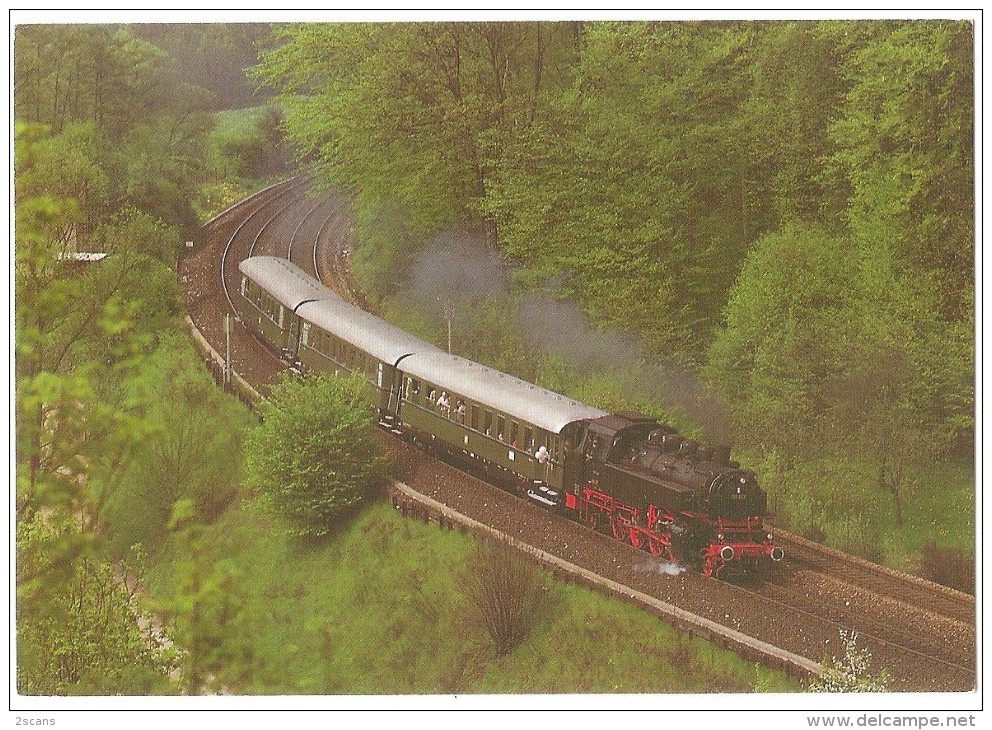 TRAIN Allemagne - EISENBAHN Deutschland - HARTMANNSHOF - Dampf-Tenderlokomotive 86 457 - Trains