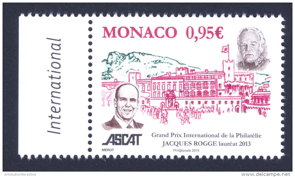 2013 MONACO "ASCAT GRAND PRIX SINGOLO MNH* - Unused Stamps