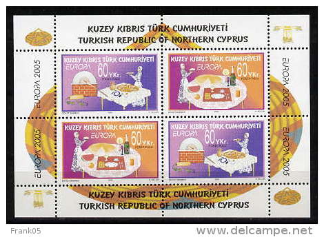 Türkisch-Zypern / Turkish Republic Of Northern Cyprus / Chypre Turc 2005 Block EUROPA ** - 2005