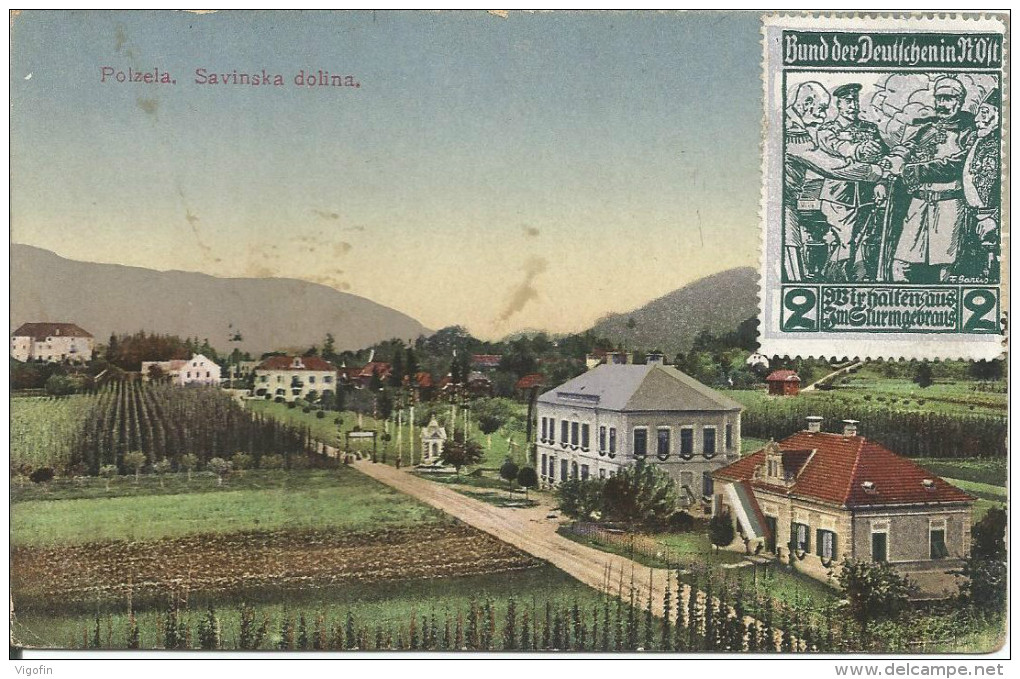 SLOVENIA POLZELA SAVINSKA DOLINA, PC, Circulated - Slovenië