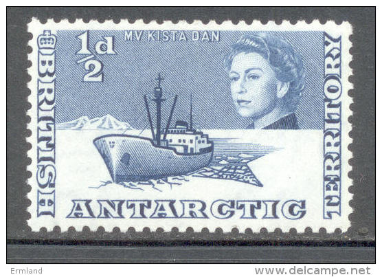 British Antarctic Territory - BAT - 1963 - Michel Nr. 1 * - Ungebraucht