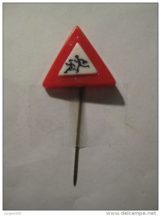 Pin Verkeersbord (GA03331) - Police