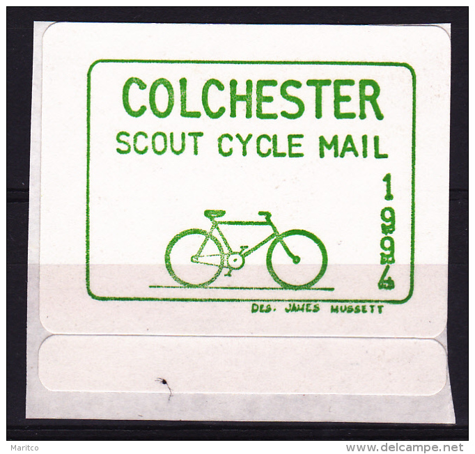 GB Colchester Scout Cycle Mail 1994 Bicycle Velo Fahrrad Fiets - Wielrennen