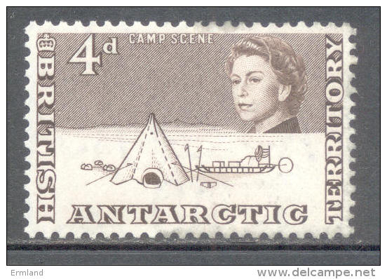 British Antarctic Territory - BAT - 1963 - Michel Nr. 7 * - Ongebruikt