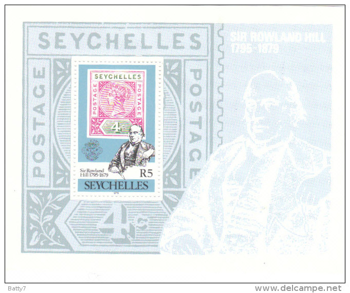 SEYCHELLES ROLAND HILL - INTEGRO - Seychellen (1976-...)