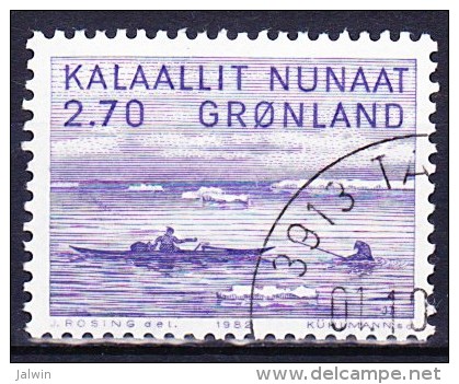 GROENLAND YT N° 124 Obl. - Used Stamps
