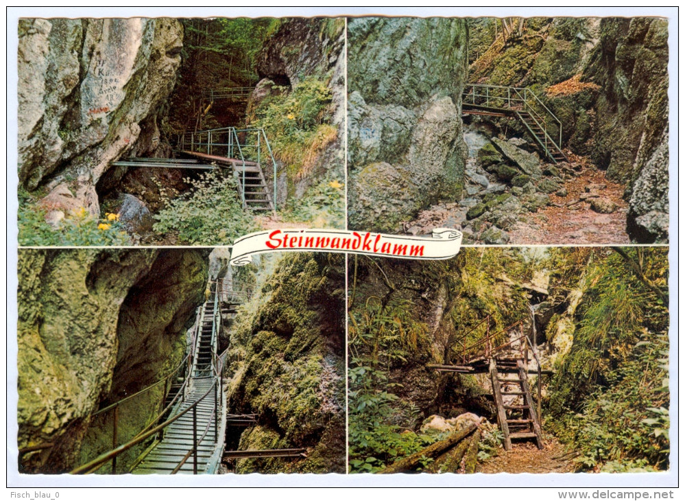 AK NÖ 2564 Weissenbach An Der Triesting Steinwandklamm Lange Brücke Klamm-Eingang Mitte Wienerwald Niederösterreich - Baden Bei Wien